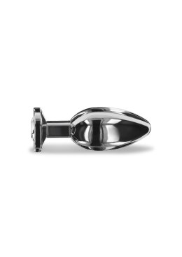 Weighted Steel Butt Plug - L Silver
