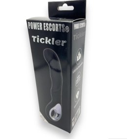 Tickler Black Silicone GSpot Vibrator - Rechargeable