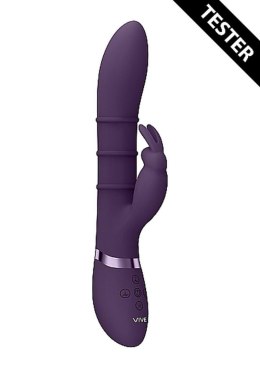 Stimulating Rings, Vibrating G-Spot Rabbit - Purple - Tester