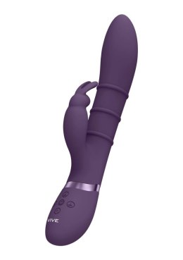 Stimulating Rings, Vibrating G-Spot Rabbit - Purple - Tester