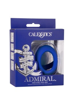 Admiral Cock Ball Dual Ring Blue