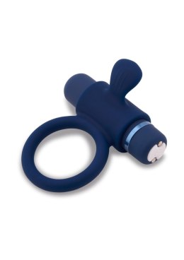 Sensuelle Silicone Bullet Ring Blue