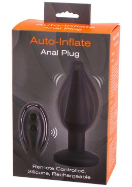 Auto Inflate Anal Plug Black