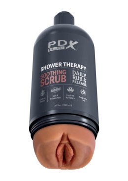 Shower Therapy Soothing Scrub Caramel skin tone