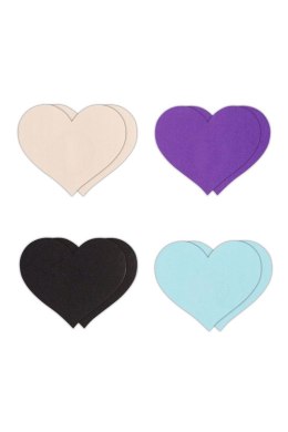PRETTY PASTIES HEART I ASSORTED 4 PAIR