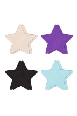 PRETTY PASTIES STAR I ASSORTED 4 PAIR