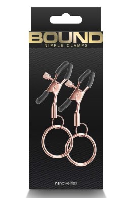 BOUND NIPPLE CLAMPS C2- ROSE GOLD
