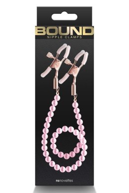 BOUND NIPPLE CLAMPS DC1 PINK
