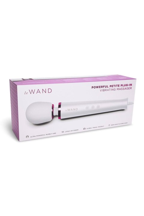 LE WAND POWERFUL PETITE PLUG IN WHITE
