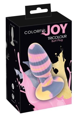 Colorful Joy Tricolour Butt Pl