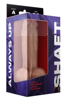 SHAFT MODEL A 7.5 INCH LIQUIDE SILICONE DONG WITH BALLS PINE