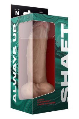 SHAFT MODEL N 9.5 INCH LIQUIDE SILICONE DONG WITH BALLS PINE