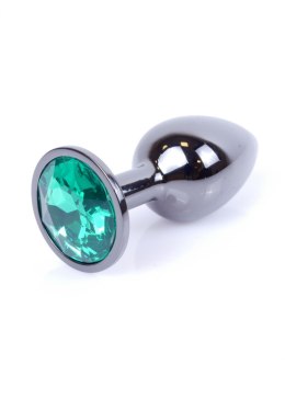 Plug-Jawellery Dark Silver PLUG- Green