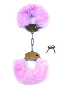 Kajdanki Fetish Boss Series- Furry Cuffs Purple