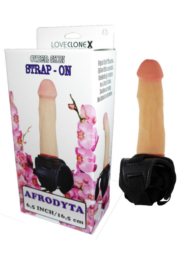 AFRODYTA Strap On-LOVECLONEX 6,5"