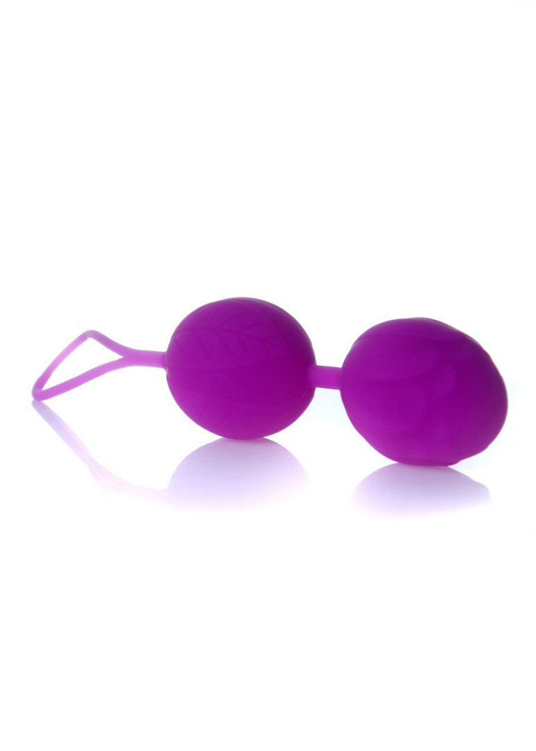 Kulki-Silicone Kegel Balls Purple