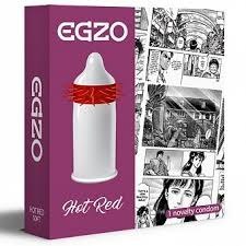 Condom Egzo Hot Red
