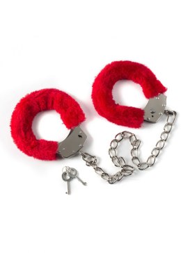 Kajdanki-Ankle cuffs BONDAGE red