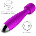 Stymulator-Silicone AV Massager USB 10 Function Purple