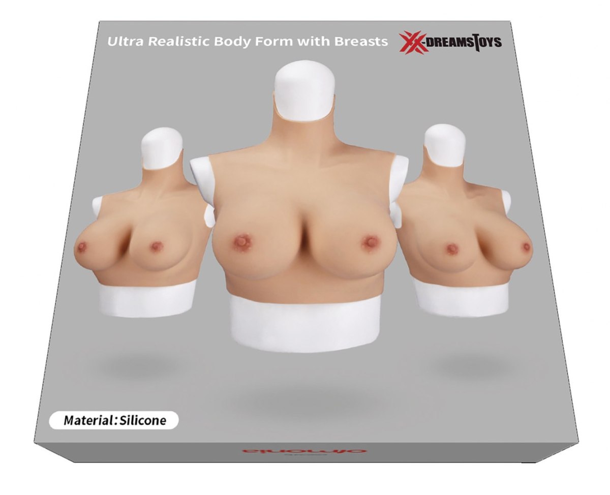 XX-DREAMSTOYS Ultra Realistic Breast Form Size M