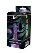 GLAMOUR GLASS REMOTE VIBE CURVED PLUG
