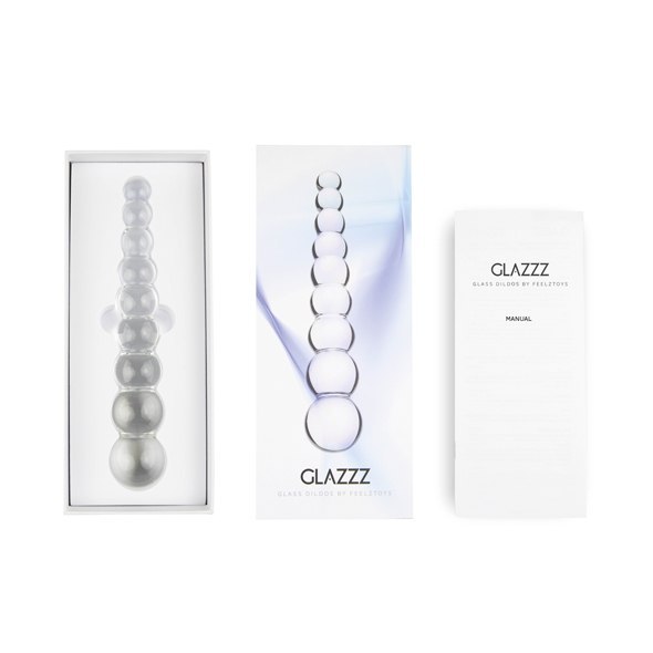 FeelzToys - Glazzz Glass Dildo Crystal Delight