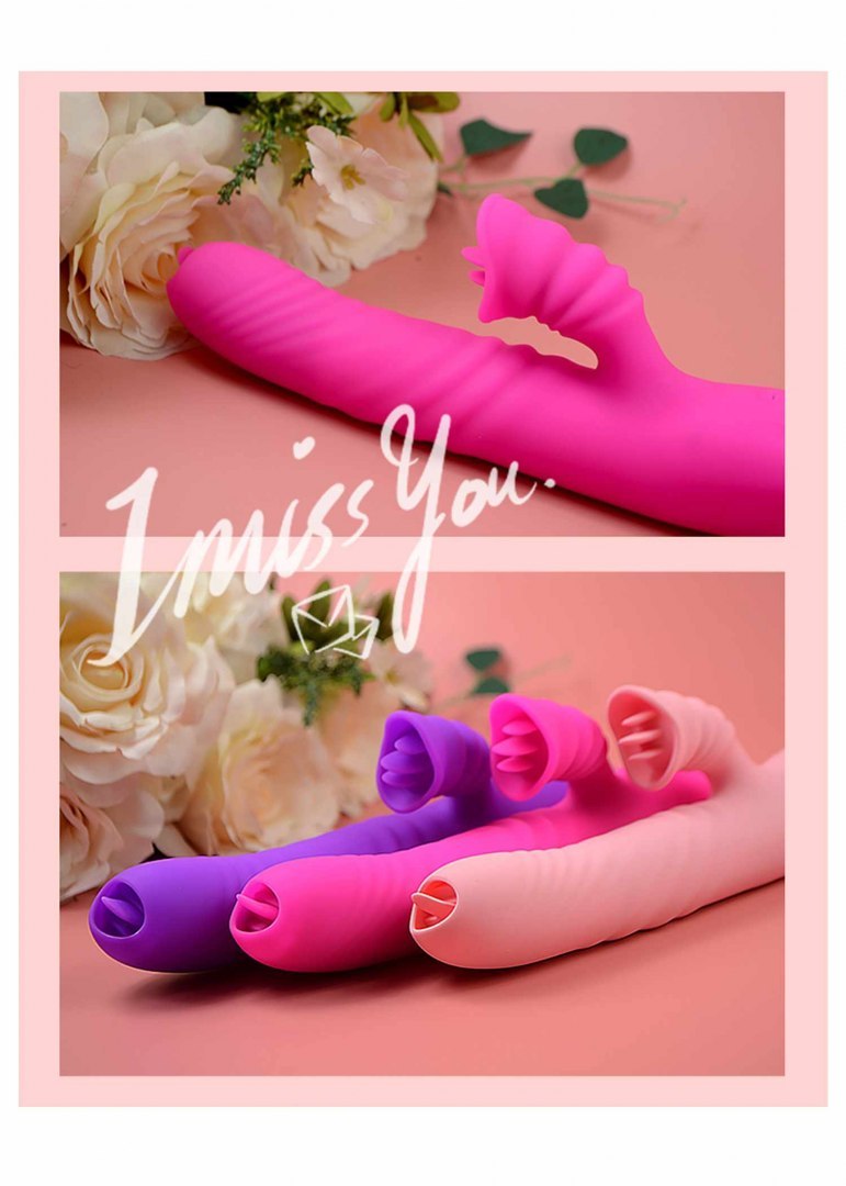 Wibrator-Angelia USB 3 functions of thrusting / 20 vibrations Pink