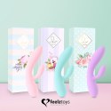 FeelzToys - Lea Rabbit Vibrator Soft Pink