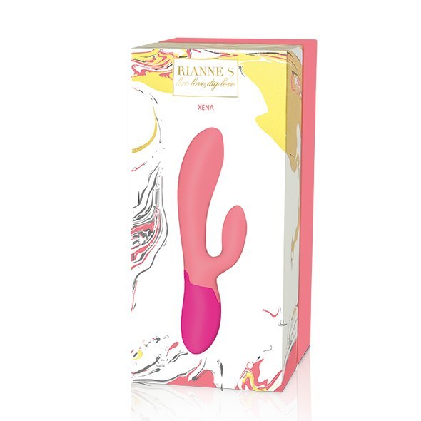 RS - Essentials - Xena Rabbit Vibrator Coral & French Rose