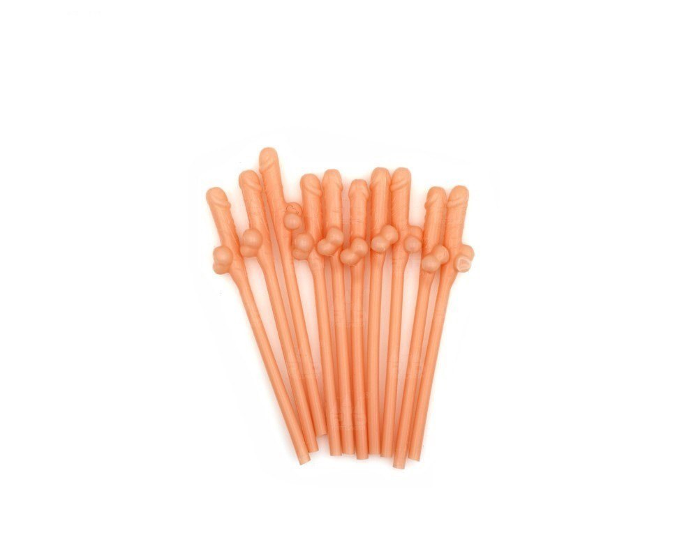 Fun Products - Penis Straws 10 Pieces