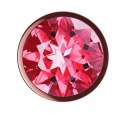Plug-Butt Plug Diamond Ruby Shine L Rose Gold