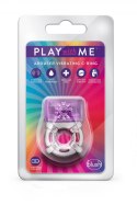 PLAY WITH ME ONE NIGHT STAND VIBRATING C-RING PURPLE