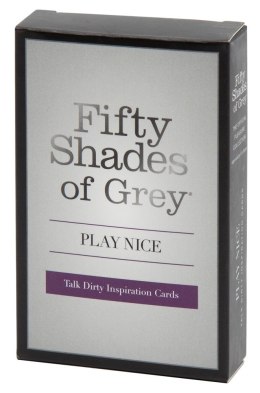 FSOG Play Nice Talk Dirty Card