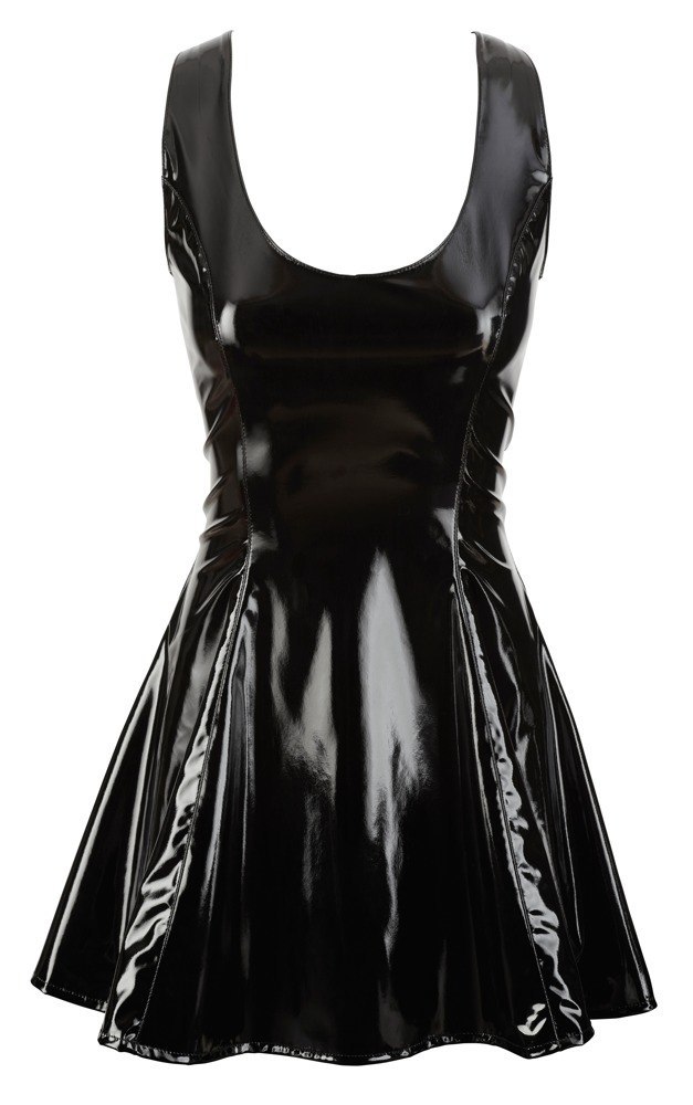 Vinyl Dress black M