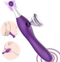 3 IN 1 clitoris suction vibration stick PURPLE