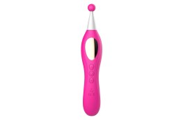 3 IN 1 clitoris suction vibration stick RED