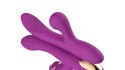 Dual Vibrator with Sucking Function Purple