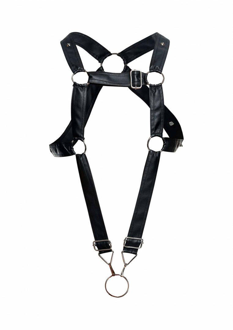 DNGEON Cross Cockring Harness