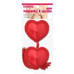 Reusable Red Heart Tassels Nipple Pasties