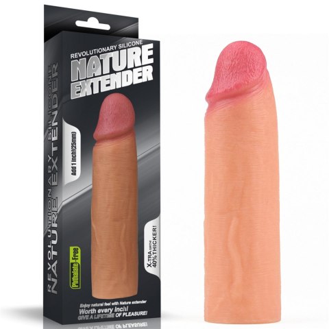 Add 1" Revolutionary Silicone Nature Extender