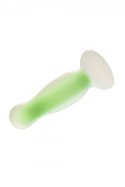 RADIANT SOFT SILICONE GLOW IN THE DARK PLUG SMALL GREEN