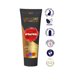 LUBRICANT WITH PHEROMONES ATTRACTION RED FRUITS 100 ML