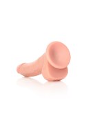 Curved Realistic Dildo Balls Suction Cup - 8""/ 20,5 cm