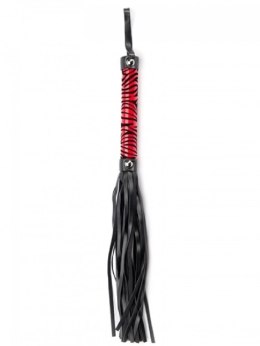 Red Small Leopard Flogger