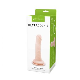 Me You Us Silicone Ultra Cock Flesh 6in
