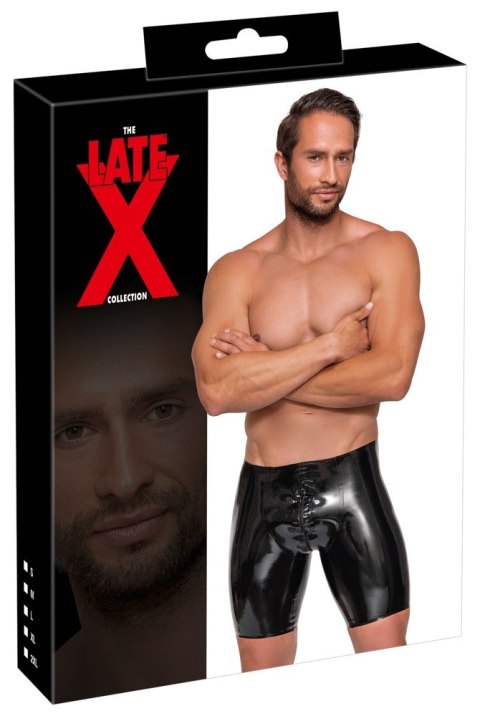 Men's Latex Pants Zip L