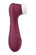 SATISFYER PRO 2 GENERATION 3
 WITH LIQUID AIR WINE RED