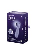 SATISFYER PRO 2 GENERATION 3
WITH LIQUID AIR TECHNOLOGY, VIBRATION AND BLUETOOTH/APP LILAC