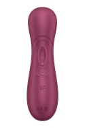 SATISFYER PRO 2 GENERATION 3
WITH LIQUID AIR TECHNOLOGY, VIBRATION AND BLUETOOTH/APP WINE RED